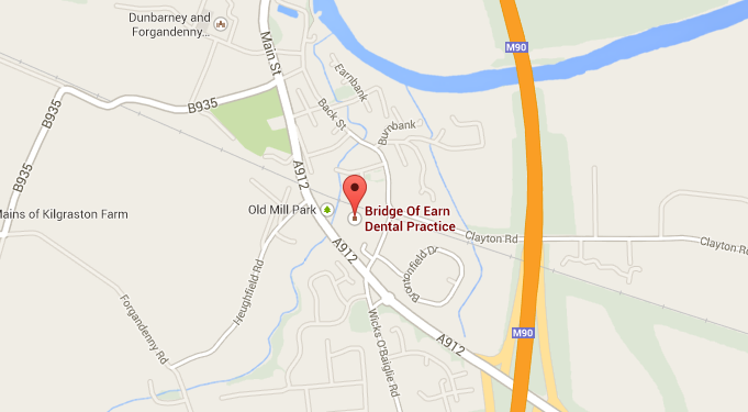 Map & Directions to Bridge Of Earn Dental Practice